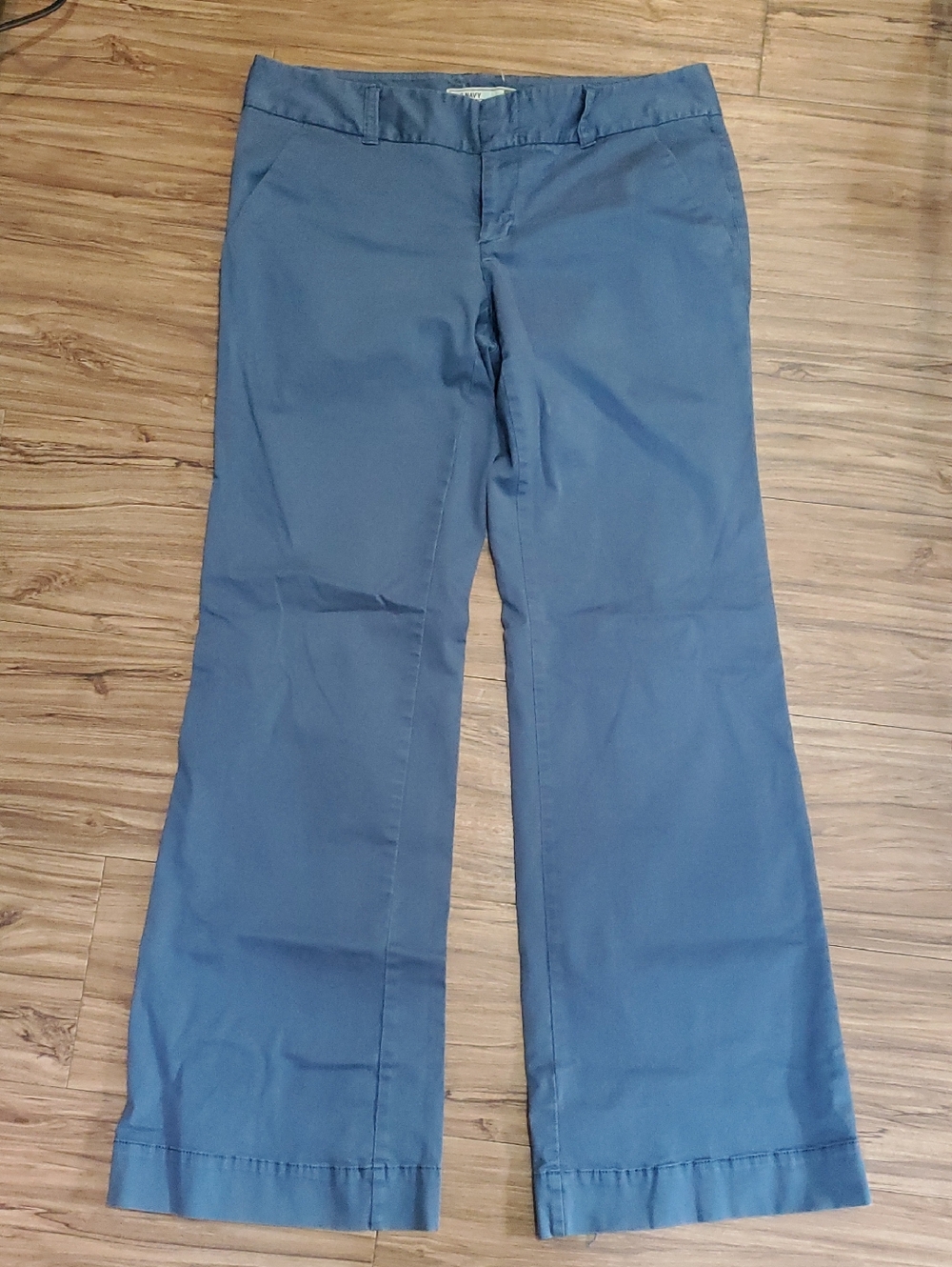 Old Navy Blue Low Waist Wide-Leg Pants